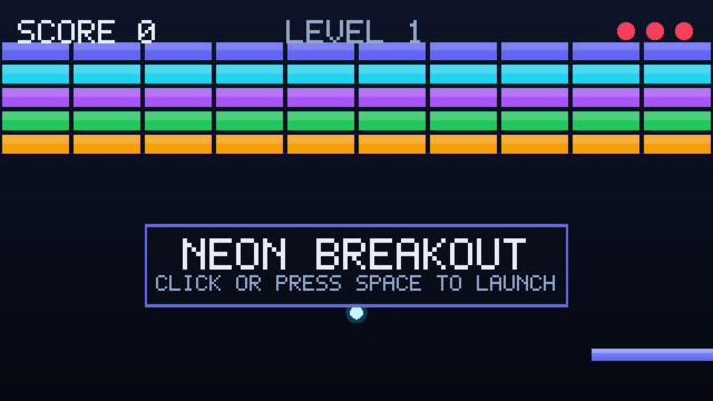 Neon Breakout thumbnail